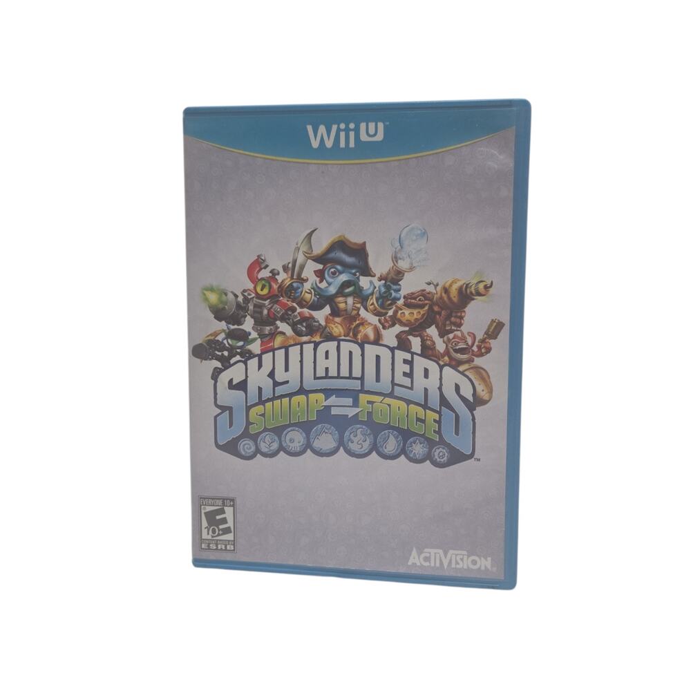 Skylanders Swap Force Nintendo Wii U Authentic Video Game Disc Case Activision